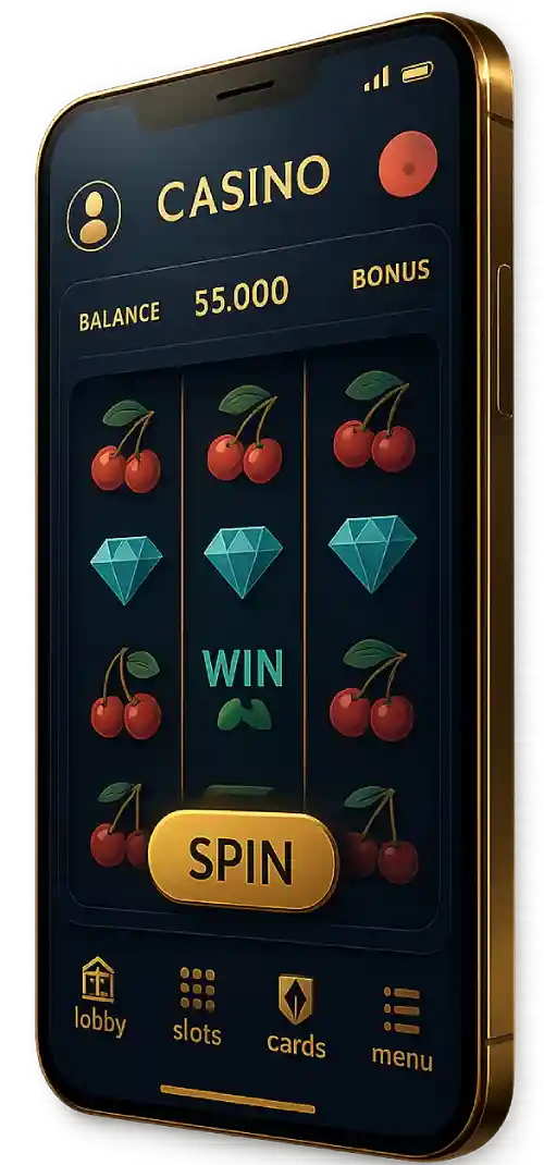 Aperçu de l’application mobile Simsinos optimisée pour Android et iOS